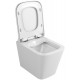 Унитаз подвесной Owl 1975 Ruta-H mini OWLT190403 безободковый белый, прямоугольный, 34x49 см
