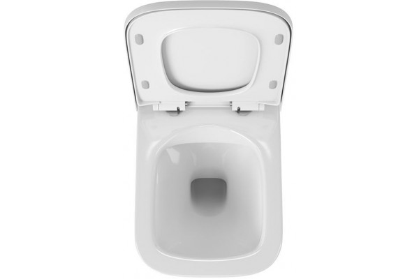 Унитаз подвесной Owl 1975 Ruta-H mini OWLT190403 безободковый белый, прямоугольный, 34x49 см