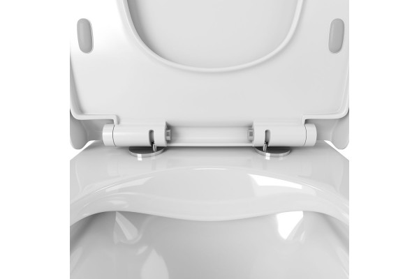 Унитаз подвесной Owl 1975 Ruta-H mini OWLT190403 безободковый белый, прямоугольный, 34x49 см