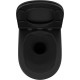 Унитаз подвесной Owl 1975 Vind Cirkel-H Matt Black OWLT190305 безободковый черный, 37x49 см