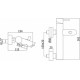 Смеситель Paffoni Light LIG022NO для ванны однорычажный, черный