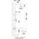 Душевая стойка Paffoni Mini Birillo ZCOL638LIQCR хром, штанга 126.5 см