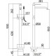 Смеситель Paffoni Light LIG032CR напольный однорычажный, хром