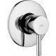 Смеситель Paffoni Light LIG011CR С ВНУТРЕННЕЙ ЧАСТЬЮ, для душа, однорычажный, хром