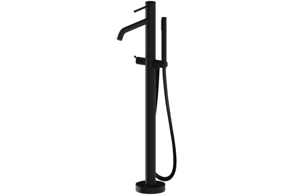 Смеситель Paffoni Light LIG032NO напольный однорычажный, черный