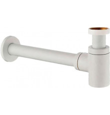 Сифон для раковины Paffoni Minimal ZACC240BO белый выпуск боковой
