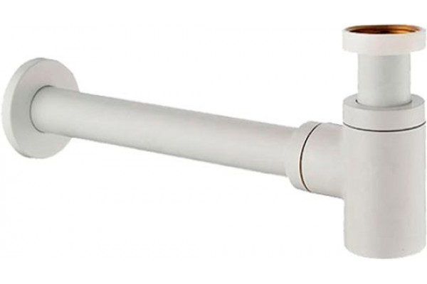 Сифон для раковины Paffoni Minimal ZACC240BO белый выпуск боковой