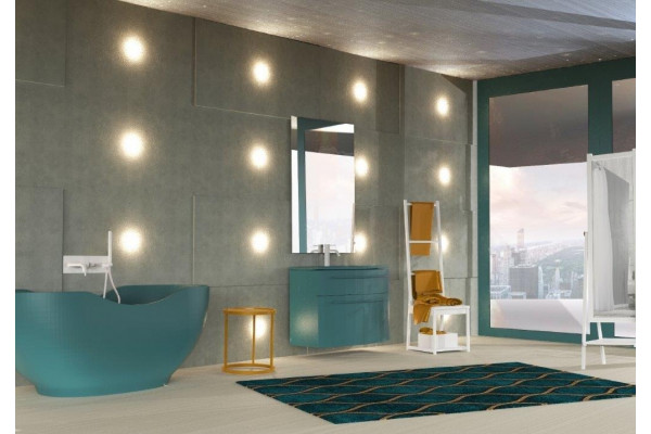 Смеситель Paffoni Light LIG011BO с внутренней частью, для душа, белый, однорычажный