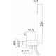 Душевой гарнитур Paffoni Master ZDUP094HGSP золото медовое брашированное штанга 25.35 см, шланг пластиковый 150 см