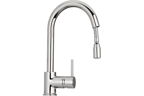 Смеситель Paini Cox 78CR591SAKM для кухонной мойки однорычажный, хром