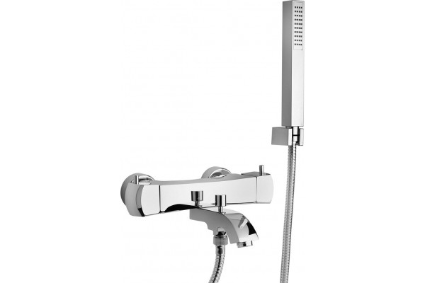 Смеситель Paini Lady 89CR105THKM для ванны с душем, термостат, хром