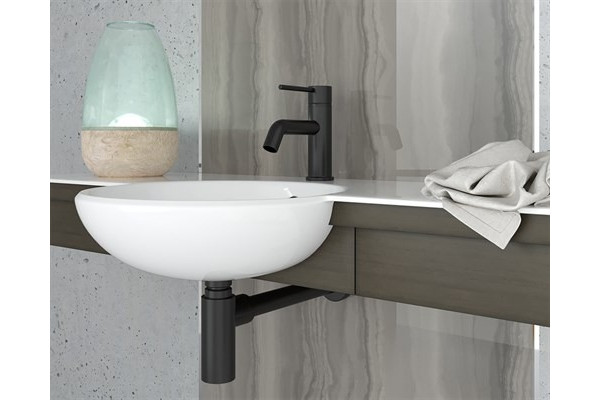 Сифон для раковины Paini Cox 78PZ849 черный
