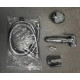 Гигиенический душ Paini Aria 53CR174KIT хром, штанга 16.835 см, шланг двойная оплетка, металлический 100 см
