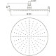 Верхний душ Paini 50PZ759TT25 цвет черный, штанга 5.95 см, 1 режим