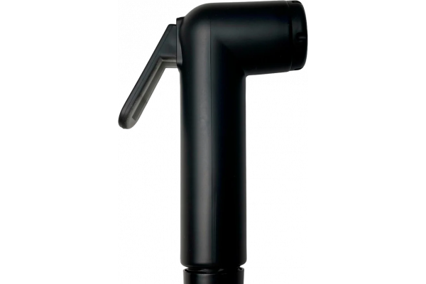 Смеситель для раковины Paini Viva Style P4YO205/574 с гигиеническим душем, черный, однорычажный, длина излива 11.7 см
