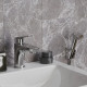 Смеситель для раковины Paini Laguna LACR205/574 с гигиеническим душем, хром, однорычажный, длина излива 11.8 см