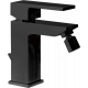 Смеситель для биде Paini Dax-R 84PZ306R черный матовый однорычажный, длина излива 11.3 см