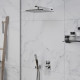 Шланговое подключение Paini Grazia 21CR440 с держателем для душа, хром, штанга 24.6 см
