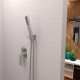 Шланговое подключение Paini Grazia 21CR440 с держателем для душа, хром, штанга 24.6 см