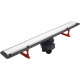 Душевой лоток Pestan Confluo Frameless Line 650 black glass хром, черный, в пол около стены