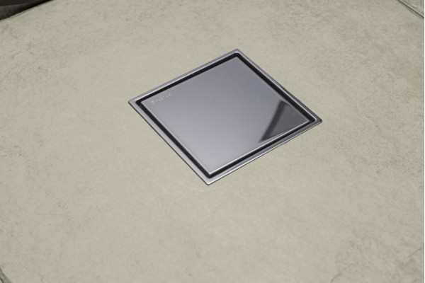 Душевой трап Pestan Confluo Standard Plate 1 13702562 хром в пол около стены, выпуск боковой