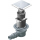 Душевой трап Pestan Confluo Standard Plate 1 13702562 хром в пол около стены, выпуск боковой