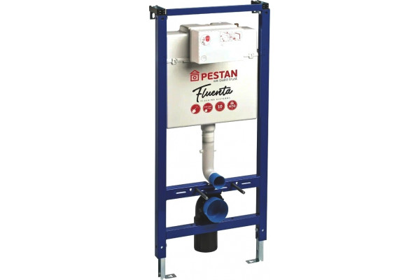 Система инсталляции для унитазов Pestan Fluenta 40006356 цвет белый, 55x20x135 см