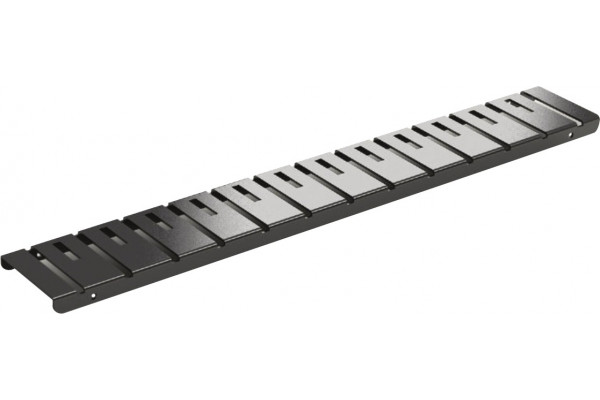 Душевой лоток Plastbrno DESIGN 6 SZA6550 с решеткой и опорами, черный, в пол около стены, выпуск прямой