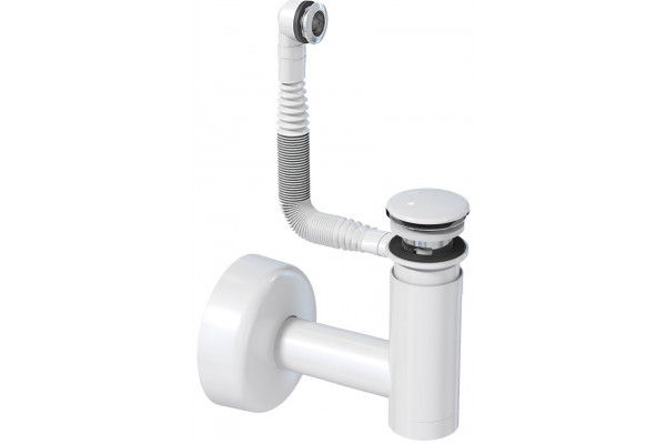 Сифон для раковины Prevex Easy Clean 1512410 белый