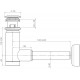 Сифон для раковины Prevex Easy Clean 1512419 черный