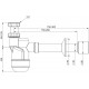 Сифон для раковины Prevex Ventloc 3010001 белый