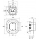 Скрытая часть смесителя Ravak R-Box Vari RB 072.50 X070139