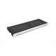 Полка Ravak Slim S X07P575 28 см хром, черный