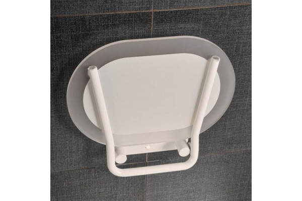 Сиденье для душа Ravak OVO Chrome clear/white B8F0000028