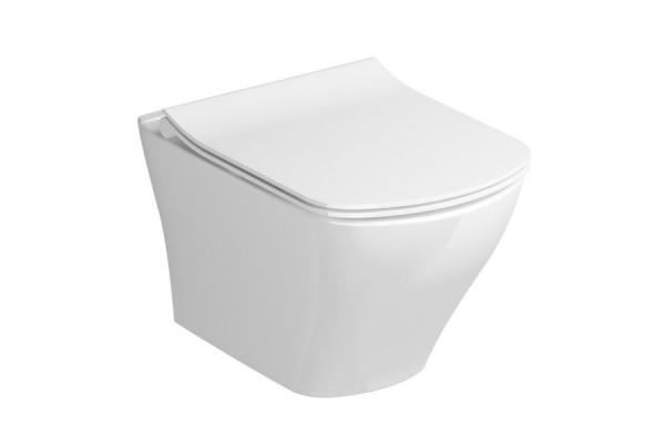 Сиденье для унитаза CLASSIC Slim белое