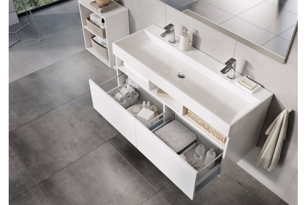 Тумба под умывальник SD Natural 1200 белая