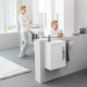 Умывальник Ravak Chrome 40x22 см (левый) XJGL1100000