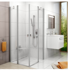 Душевая дверь Ravak Chrome CRV2-120 1QVG0100Z1 белый+Transparent
