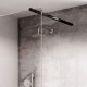 Кронштейн для душевого ограждения Ravak Walk-In W SET-90 Wall/Corner GWD010003018 черный