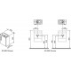 Tумба под умывальник Ravak Chrome 400 SDU (белая) X000000538