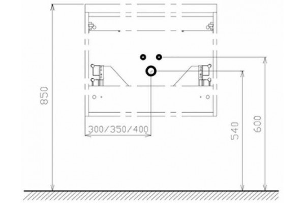 Тумба под раковину Ravak Chrome 60 X000000919