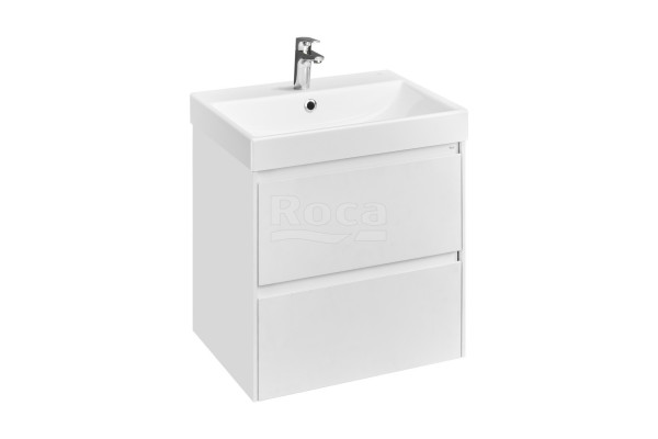 857613509 ONA модуль для раковины 600 мм, 585x450x565 мм, с 2 ящиками, белый матовый