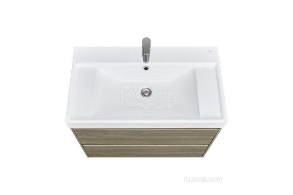 857630511 ONA модуль для раковины 800 мм, 785x450x565 мм, с 2 ящиками, темный вяз