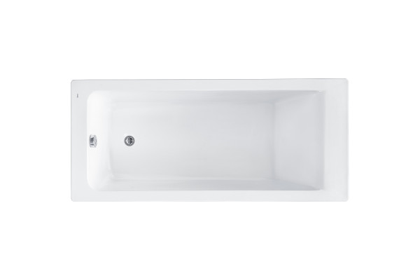 Ванна акриловая ванна прямоугольная ROCA EASY 1700x800 мм, белый ZRU9307624
