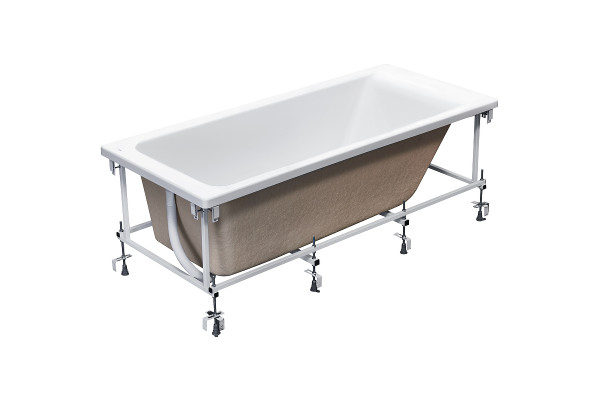Ванна акриловая ванна прямоугольная ROCA EASY 1700x800 мм, белый ZRU9307624