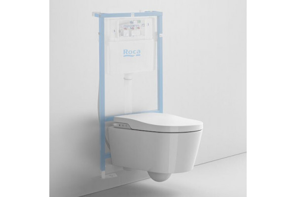 Электронная чаша-биде Roca Inspira In-Wash подвесной rimless 803060001