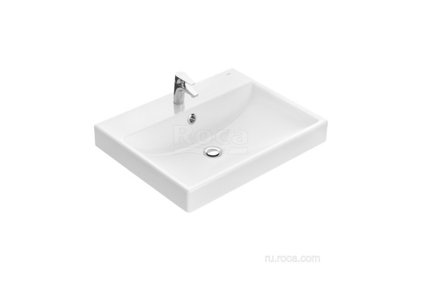 ZRU9307561 ONA раковина мебельная 600х460x121 мм из композитного материала, белый