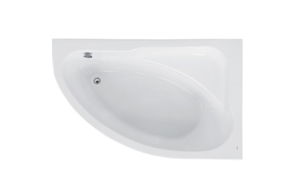 Ванна Roca Welna 160x100 правая асимметричная белая 248643000