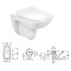 ПЭК Roca Debba Pack 893104970 подвесной унитаз Rimless + инсталляция + Slim сиденье дюропласт