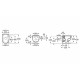 A34H242000 Унитаз подвесной Meridian Rimless с сиденьем Slim Soft Close, укороченная модель 360х480